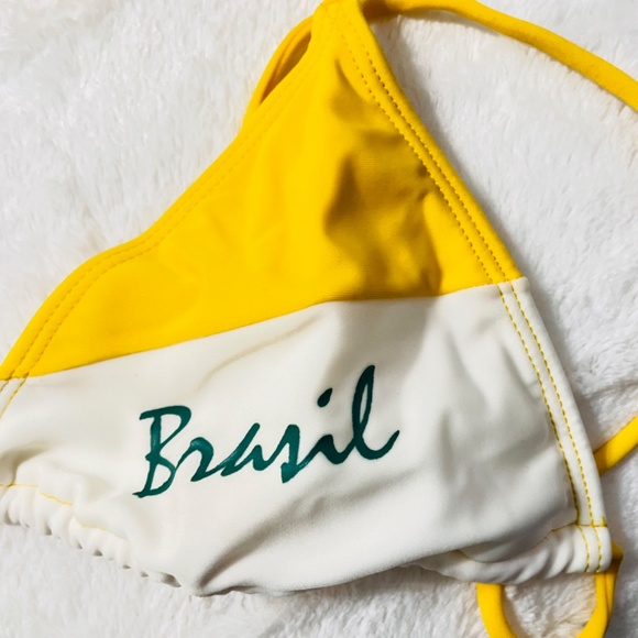 Brazil 7 Triangle Bikini Top - Picture 8 of 10